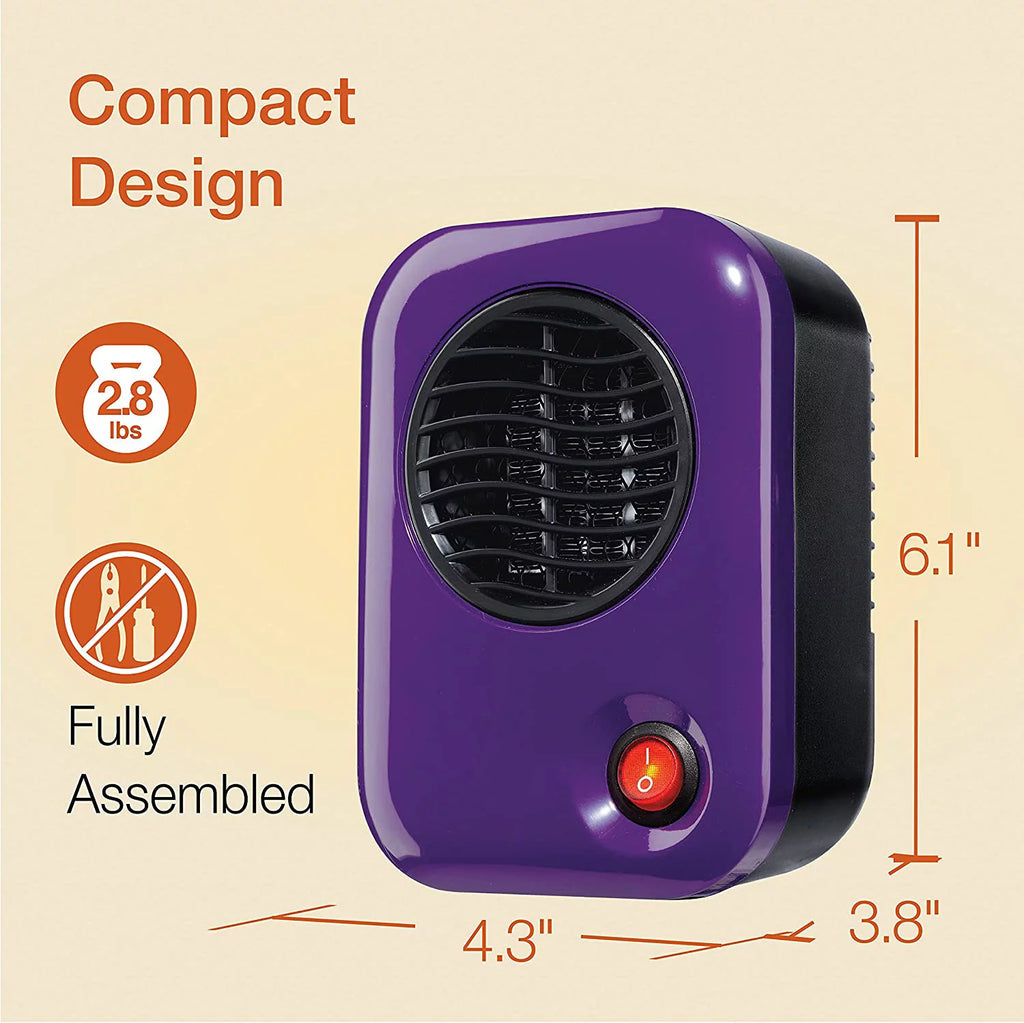 Purple Mini Space Heater L51717