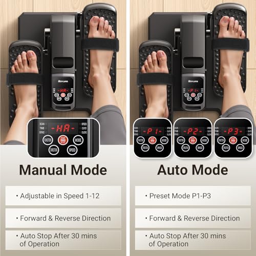 Under Desk Electric Elliptical with 12 Adjustable Speeds K597