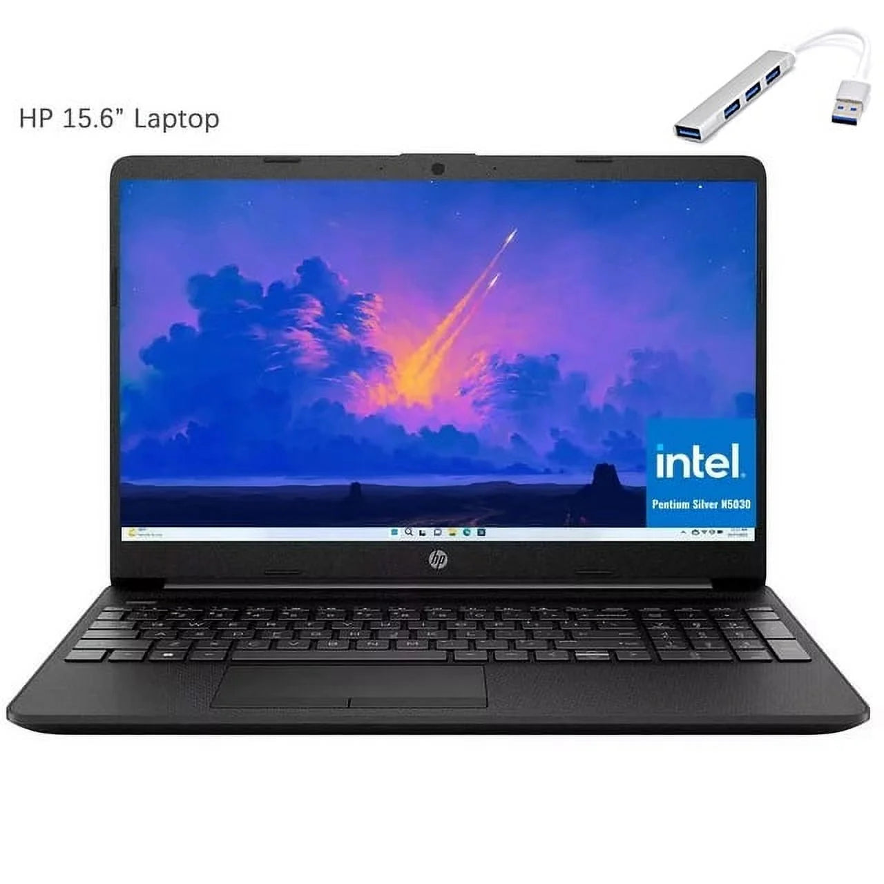15.6" Laptop, Intel Pentium Silver N5030 Processor, Intel UHD Graphics, 16GB RAM, 512GB SSD, Windows 11 Home S Mode P774563