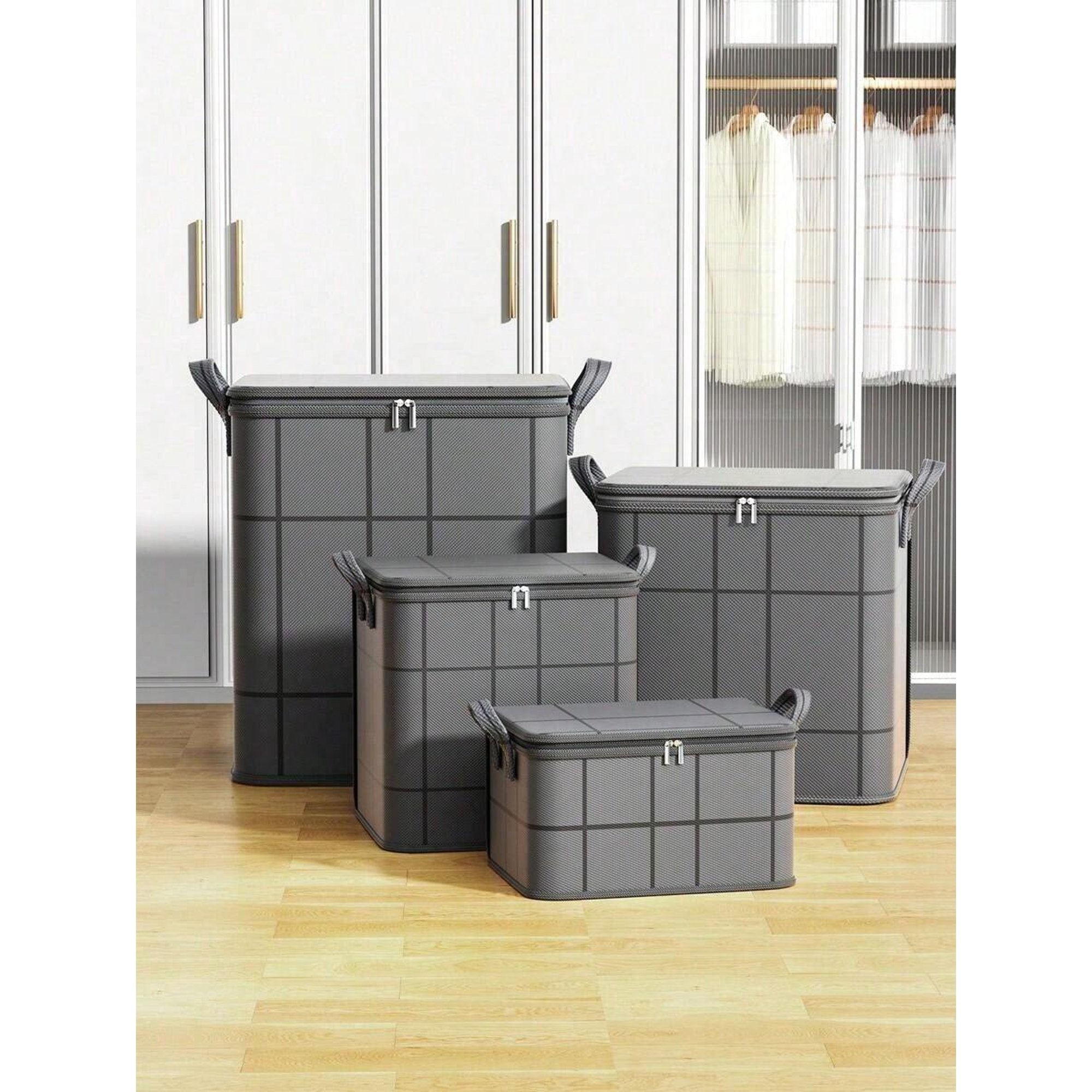 Black Thickened Foldable Storage Bag G10112