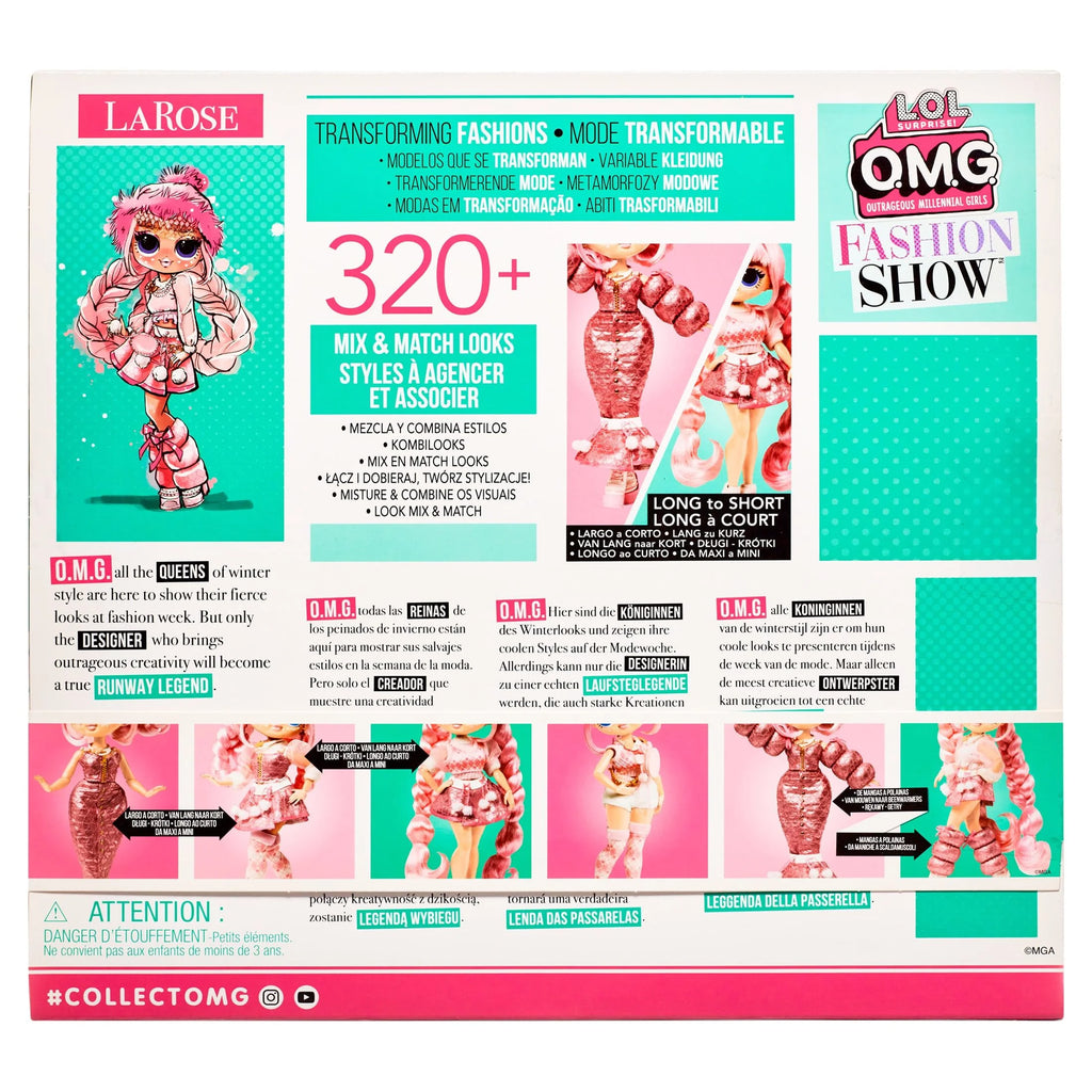 Fashion Doll with 320+ Fashion Looks K711