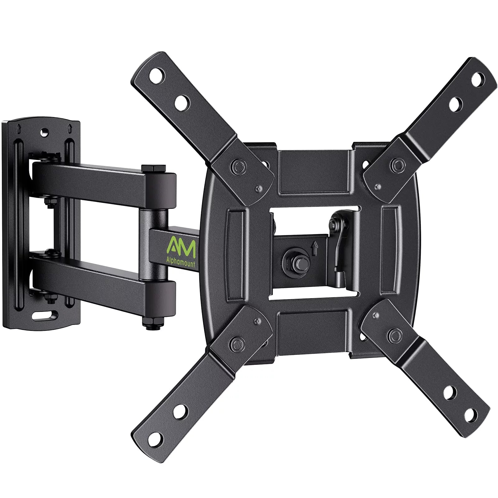 Full Motion TV Wall Mount for 13-39 inch TVs with 360° Rotation Articulating Swivel Extension Arms and Tilt, 200x200mm C928