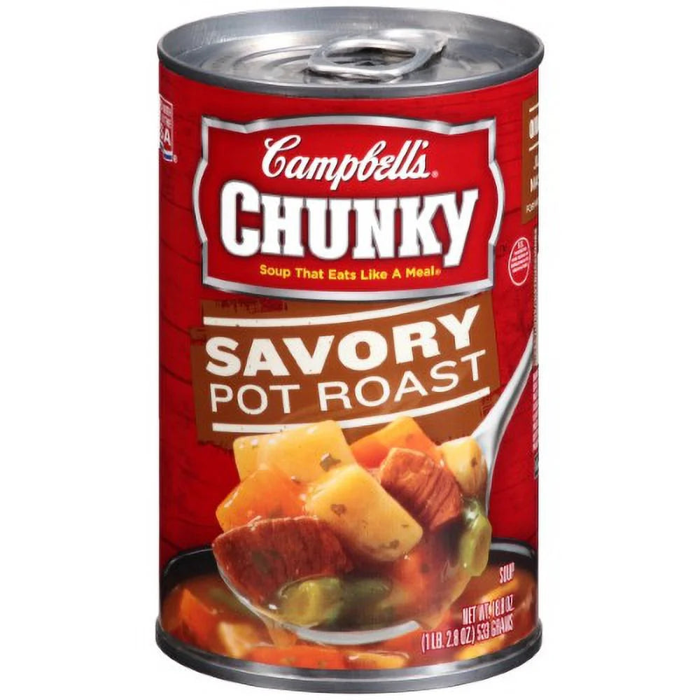 Chunky Savory Pot Roast Soup (Pack of 2) B944252