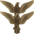 Golden Plastic Eagle Flag Pole Finial Ornament R60845