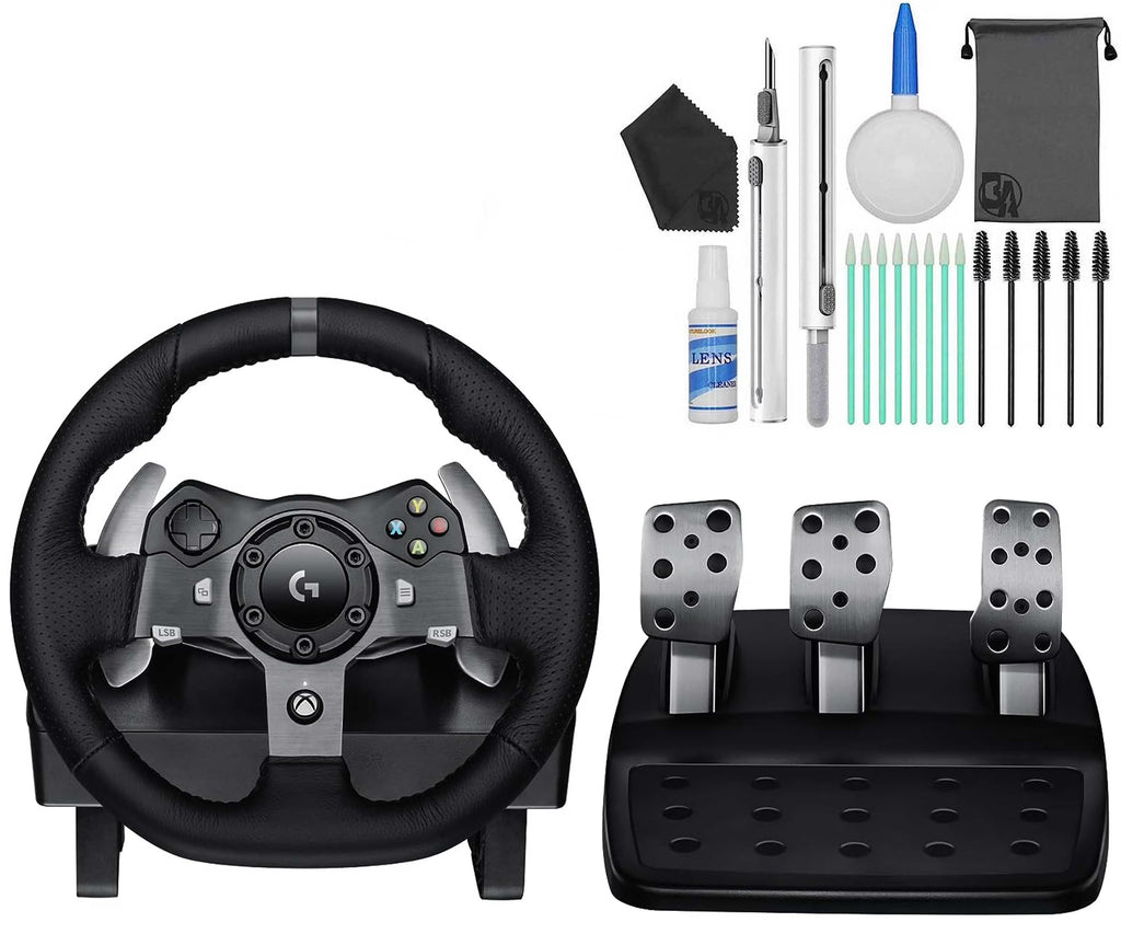 Logitech G920 Driving Force Racing Wheel and Floor Pedals J421
