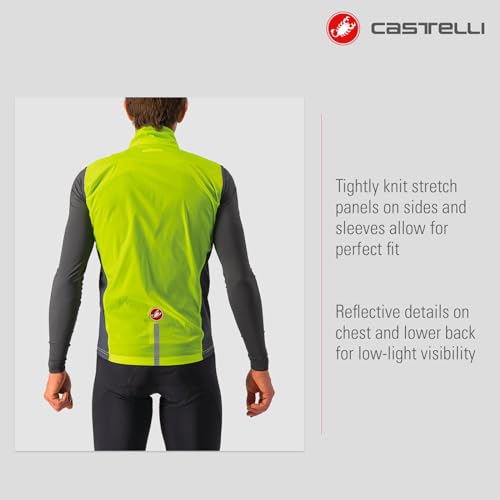 Windproof Full Length Zip Stretch Vest Q719327