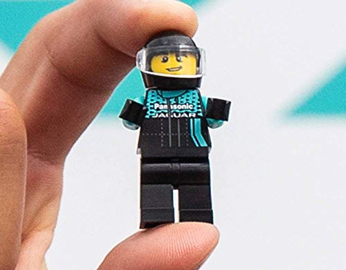 LEGO Speed Champions Formula E Panasonic Jaguar Racing Gen2 car and Jaguar I-PACE eTROPHY 76898 Building Kit (564 Pieces), Multicolor M948