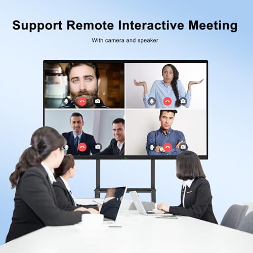 85″ 4K UHD Touchscreen Electronic White Board with Camera Android 13 K896
