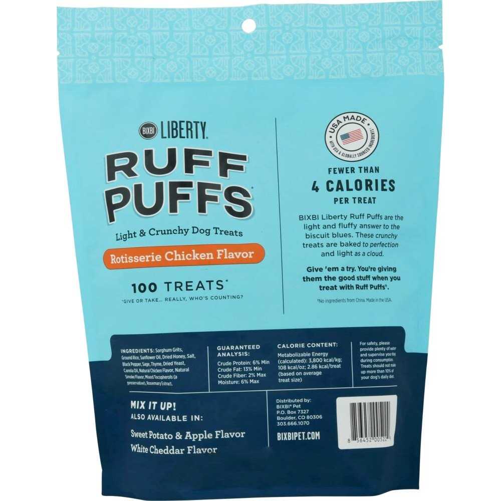Ruff Puffs Flavor Dog Treats Z6421