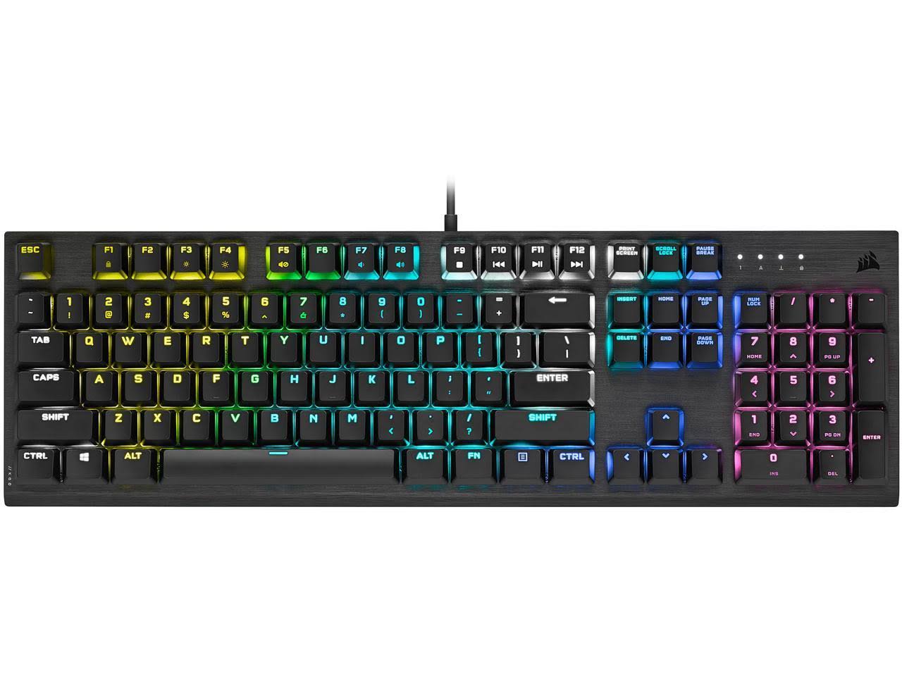 Mechanical Gaming Keyboard with Cherry MX Low Profile Speed Keyswitches K2285
