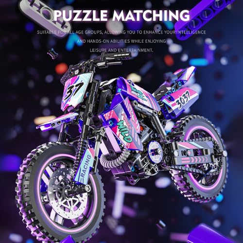 476 PCS Motorcycle Building Block Set H48423