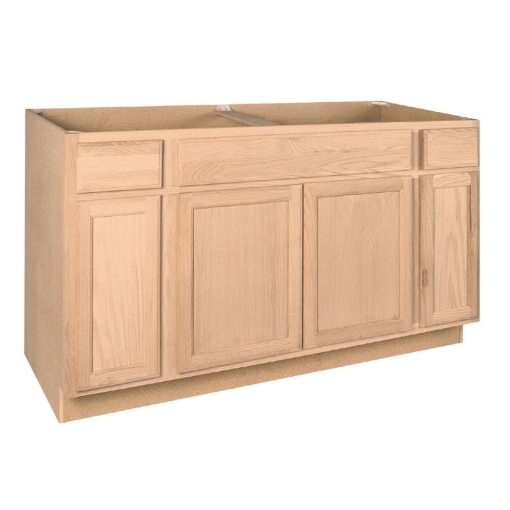 Natural Unfinished Sink Base Stock Cabinet O174369