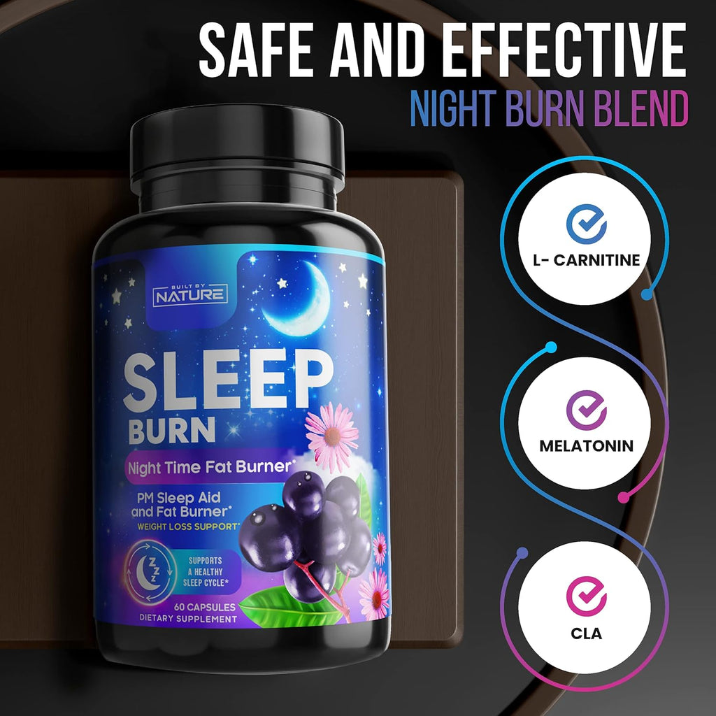 60 Capsules Night Time Fat Burner M9493