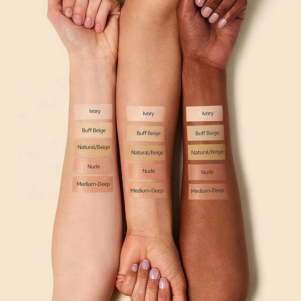 Mushroom Head Air Cushion CC Cream Foundation Makeup Moisturizing Concealer Long-Lasting Cushion Foundation Full Coverage Self Adjusting for Mature Skin A731682