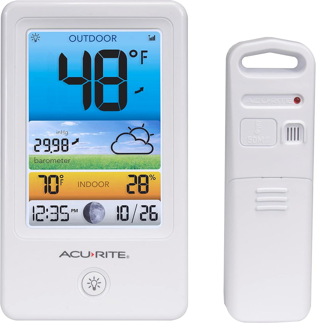 Color Weather Station with Temperature, Humidity and Forecast S645618