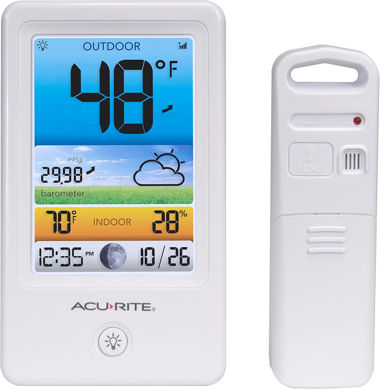Color Weather Station with Temperature, Humidity and Forecast S645618