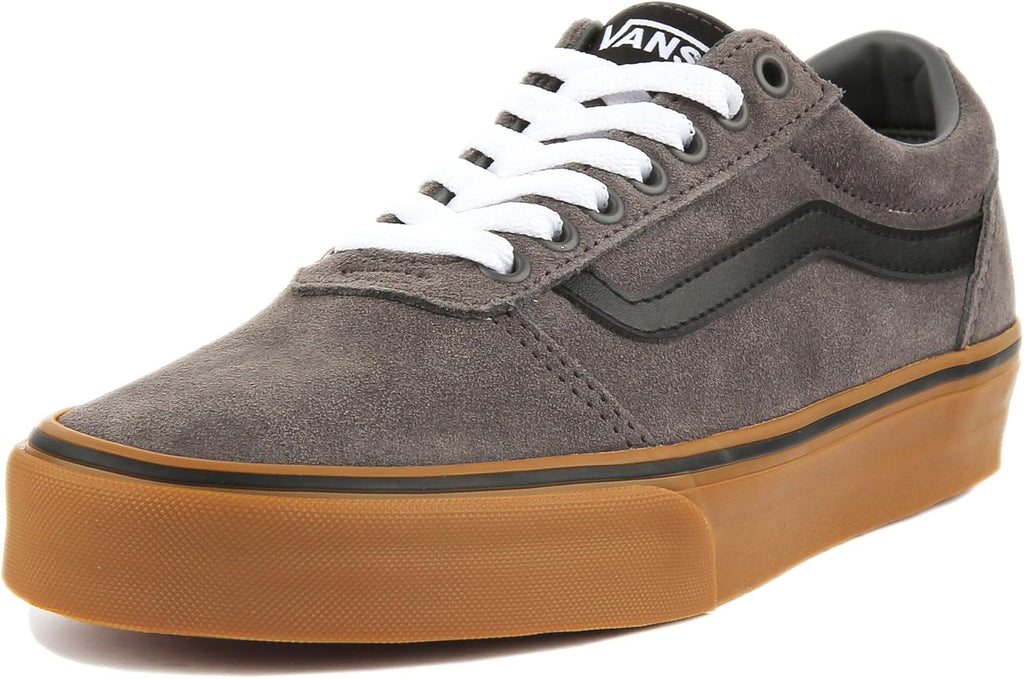 Suede Pewter Gum Low-top Sneaker O34180
