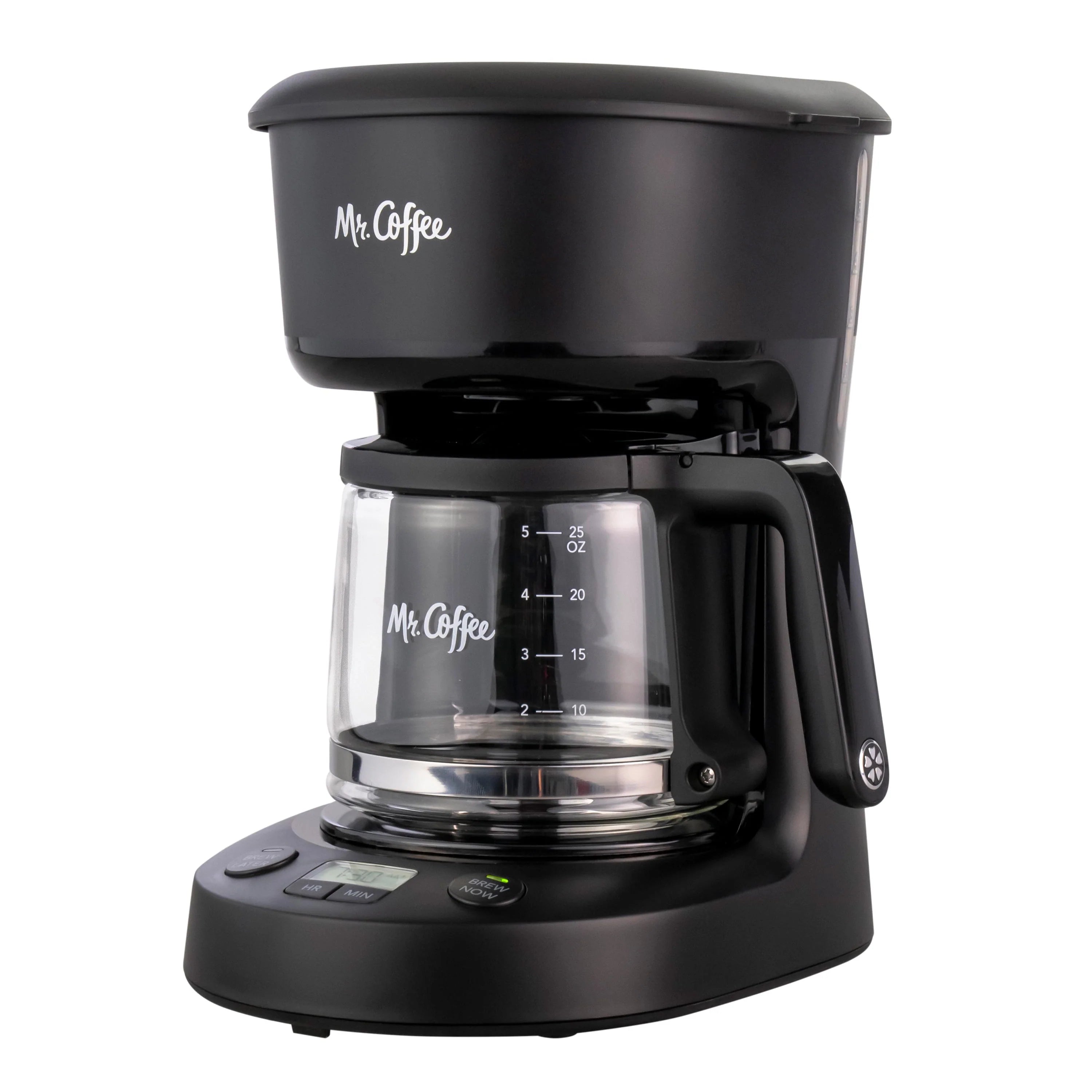 25 oz. Mini Brew Black Programmable Coffee Maker O1909