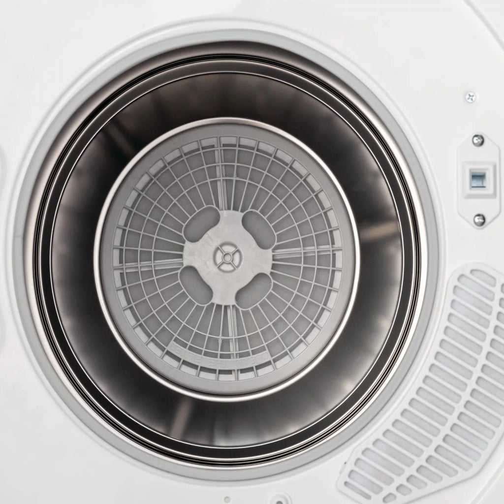 White Compact Electric Dryer U344