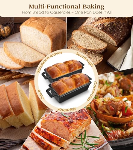 Cast Iron Loaf Pan With Lid, 9×5 in P183714