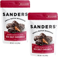 Dark Chocolate Sea Salt Caramels - 7 ounce bag - Pack of 2 W8474
