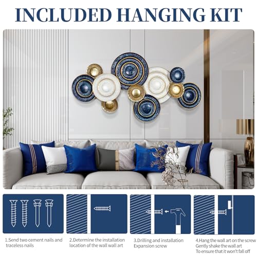 50''x26'' Metal Wall Art E322731