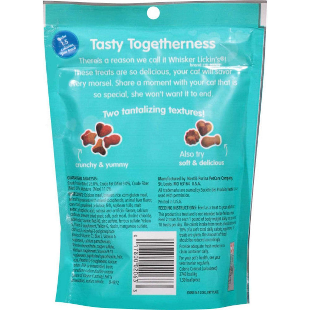 Chicken & Seafood Flavors Crunchy Cat Treats H3928