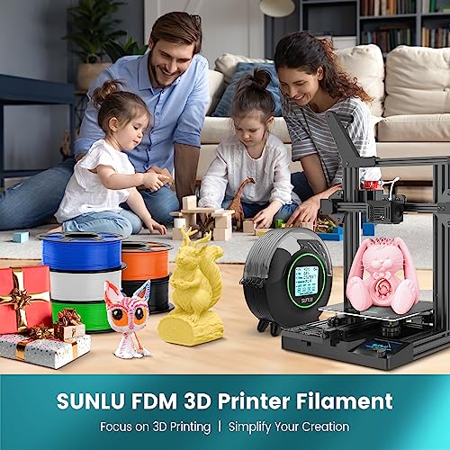 4kg PLA 3D Printer Filament Bundle, 1.75mm, 4 Black N42577