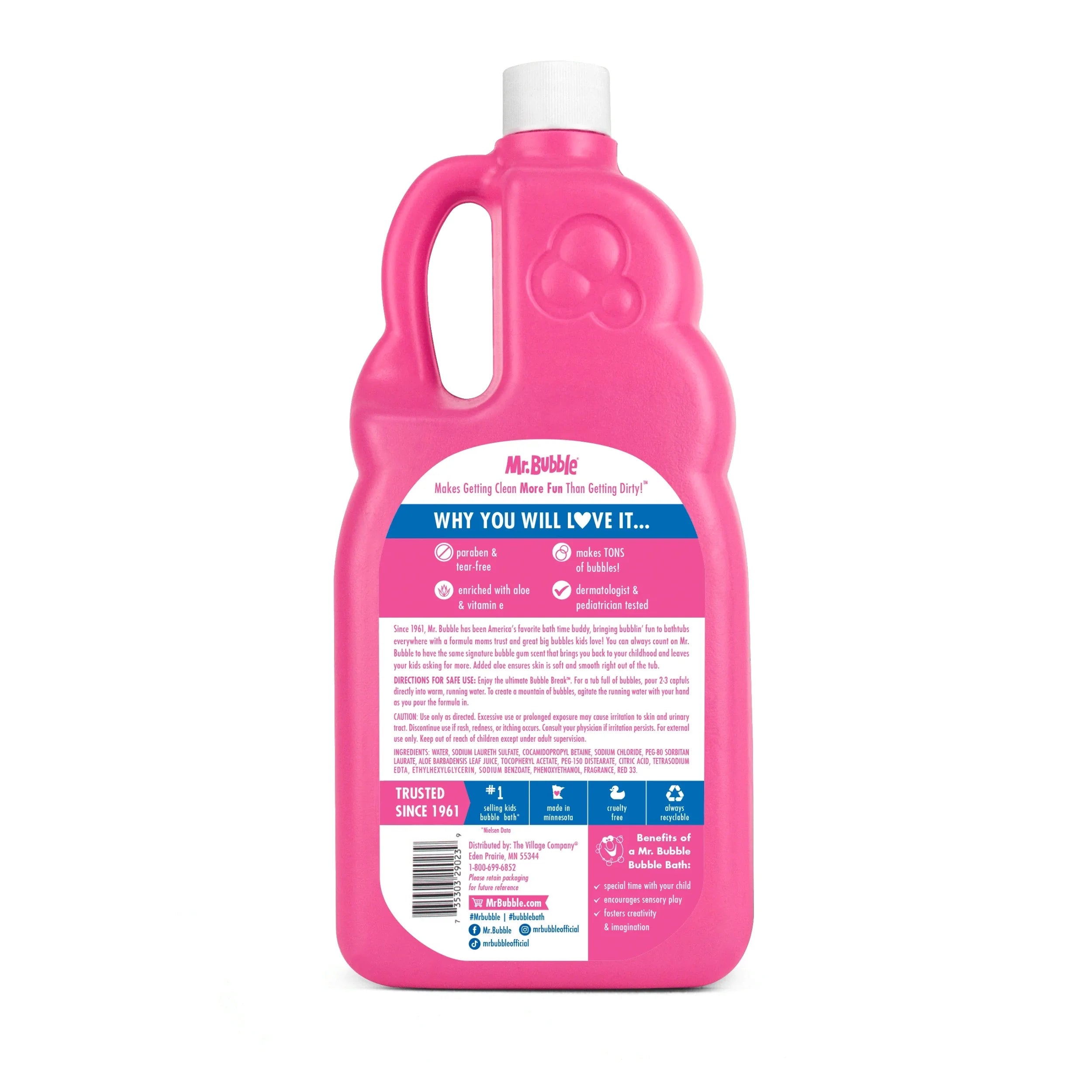 Original Bubblegum Scent Bubble Bath, 16 fl oz O131