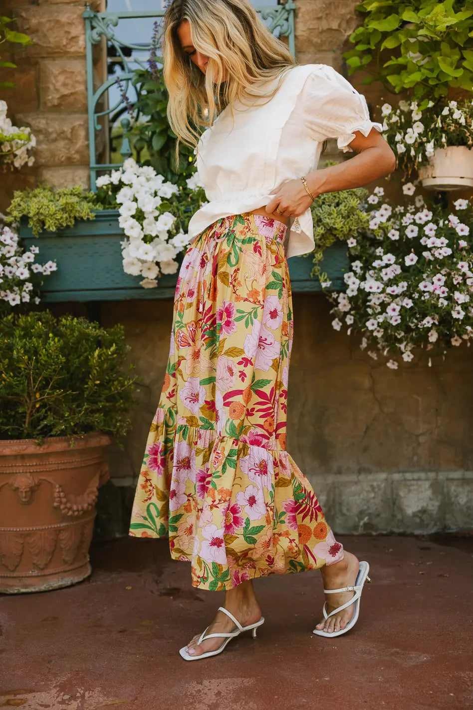 Floral Skirt C8733