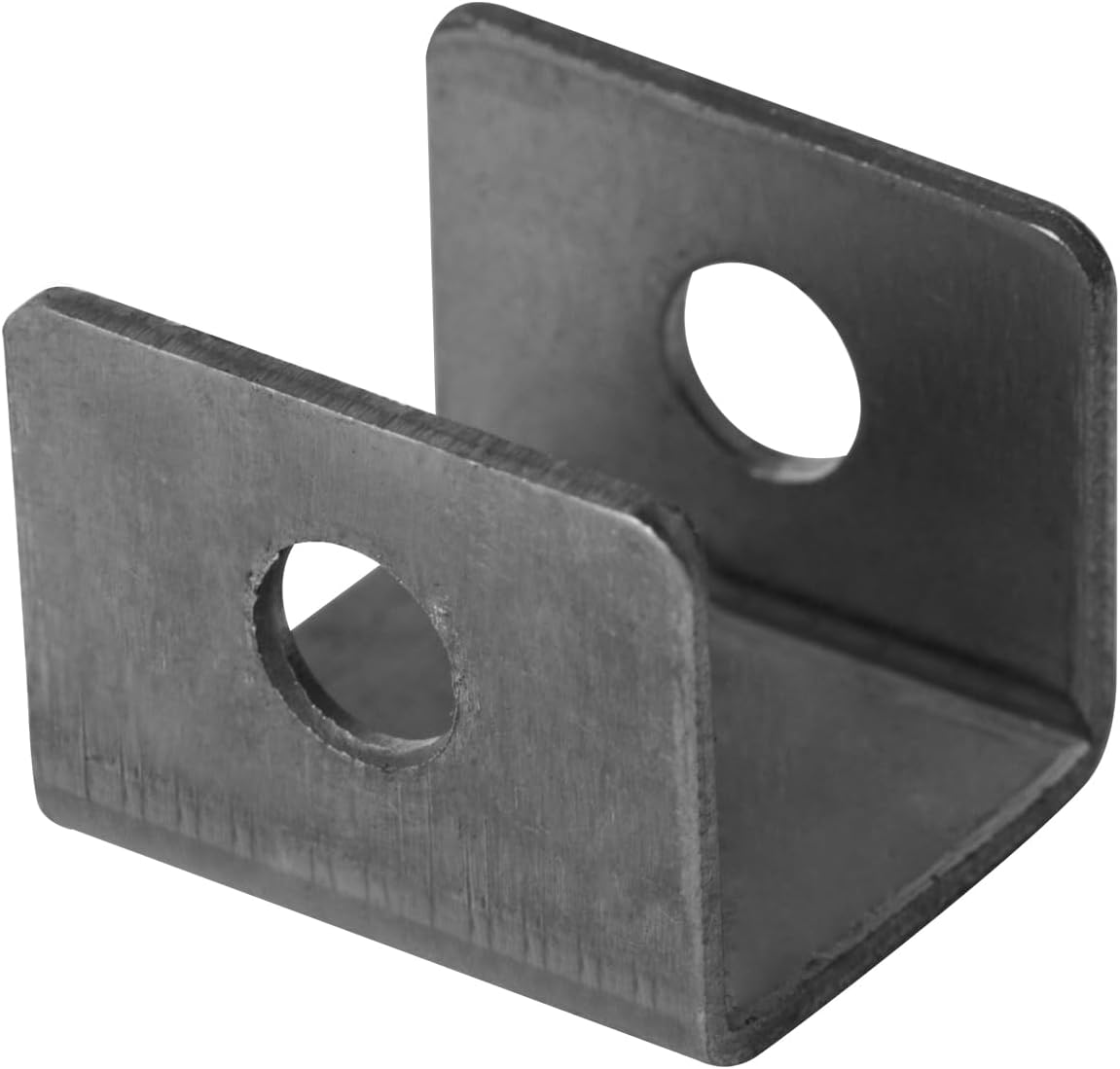 20 Pcs Weldable U Bracket with 2 Holes, Stamped Carbon Steel, Thickness 1.9 mm P175