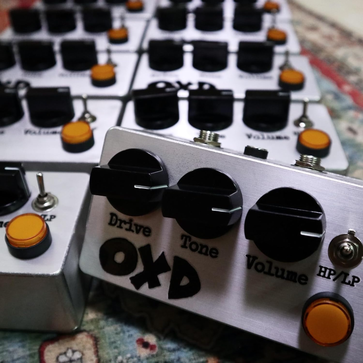Overdrive Guitar Pedal with Two Effects, True Bypass, DC 9V T515