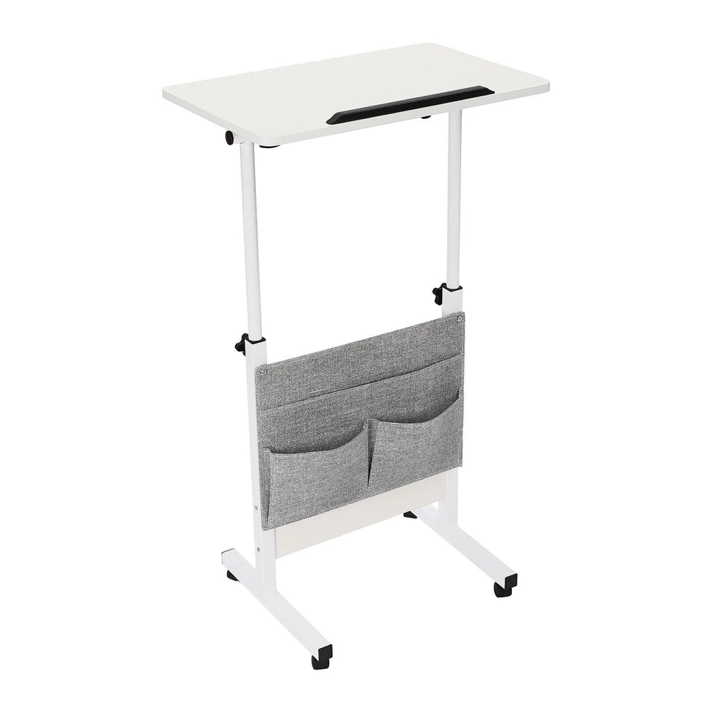 Adjustable Height Rolling Laptop Desk B878748