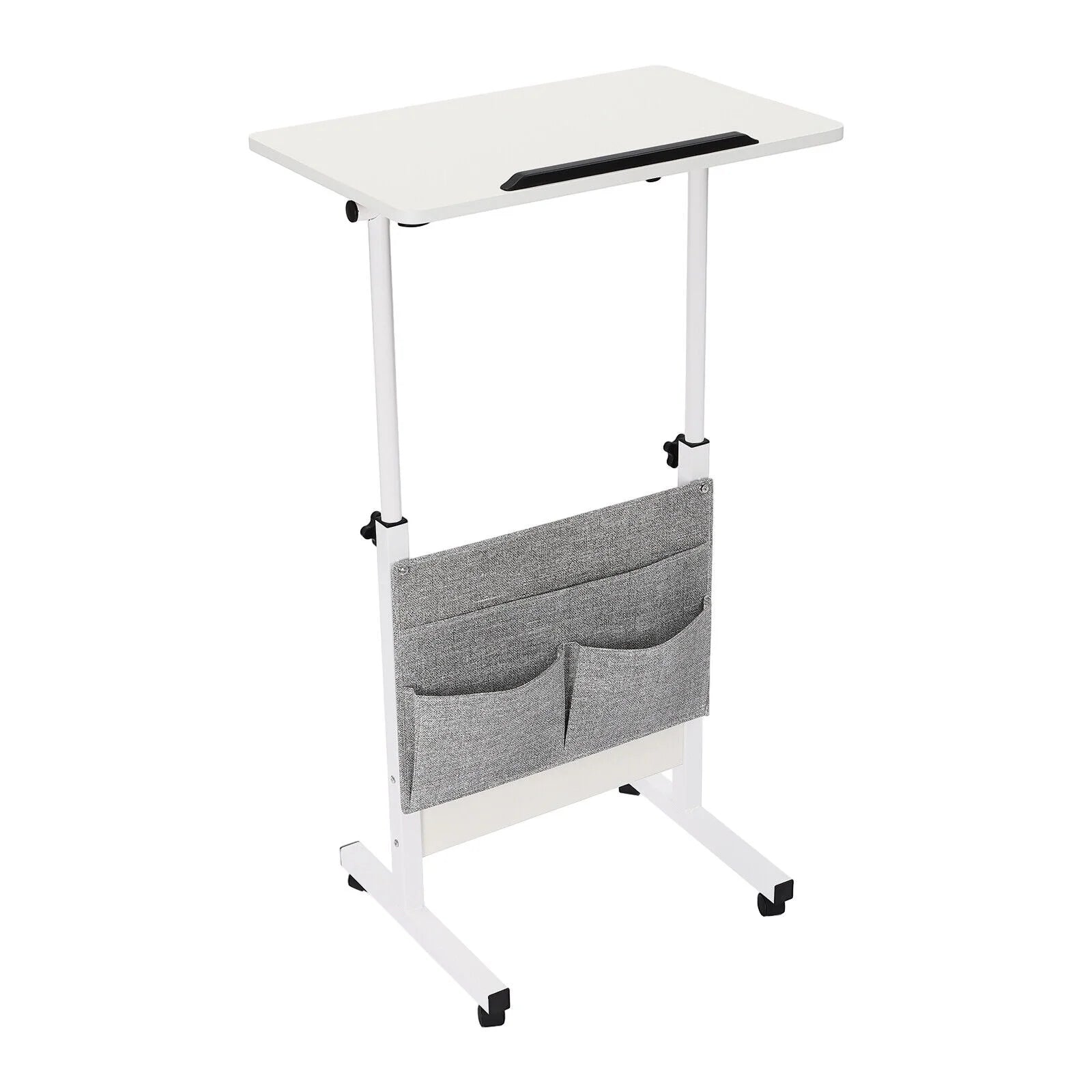 Adjustable Height Rolling Laptop Desk B878748