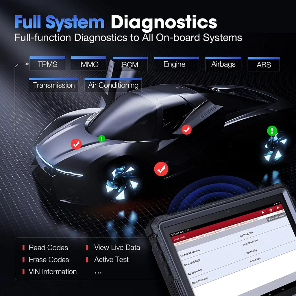Car Diagnostic Scan Tool with ECU Online Coding N781994