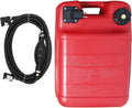 Red 24L 6 Gallon Portable Gasoline Can with Fuel Gauge S21380