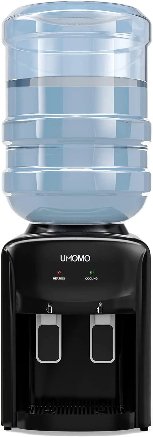 Black Top Loading Water Cooler Dispenser, Hot & Cold Water L867