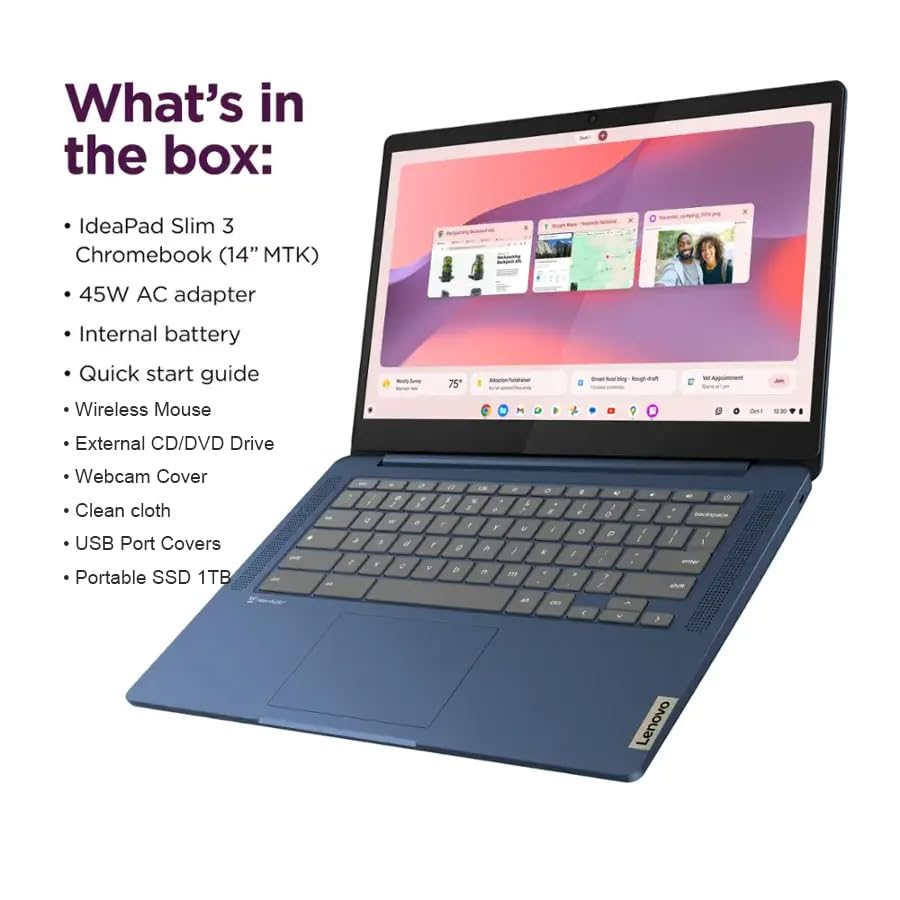 14'' Full HD Chromebook with 4GB RAM 64GB eMMC B718188