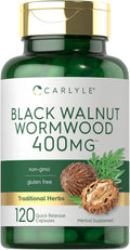 Black Walnut Wormwood 120 Capsules Herbal Complex N342412