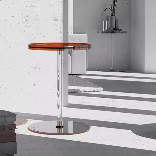 Black Acrylic Side Table T6813