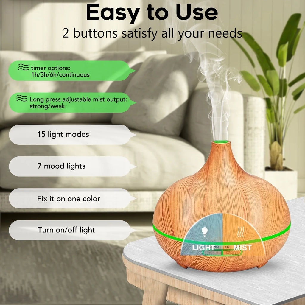 550ml Ultrasonic Aroma Diffuser I74301