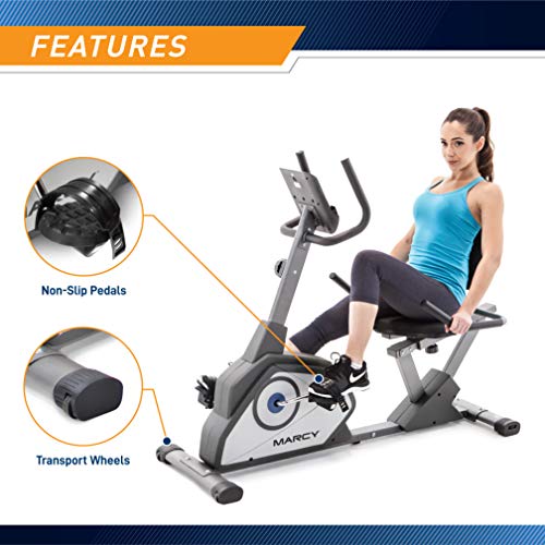 Magnetic Recumbent Exercise Bike with 8 Resistance Levels F98470