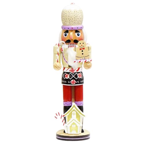 14 Inch Wooden Nutcracker Christmas Decor M9306