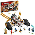 LEGO NINJAGO Ultra Sonic Raider Building Kit with Plane and Motorcycle, 7 Minifigures Z27769