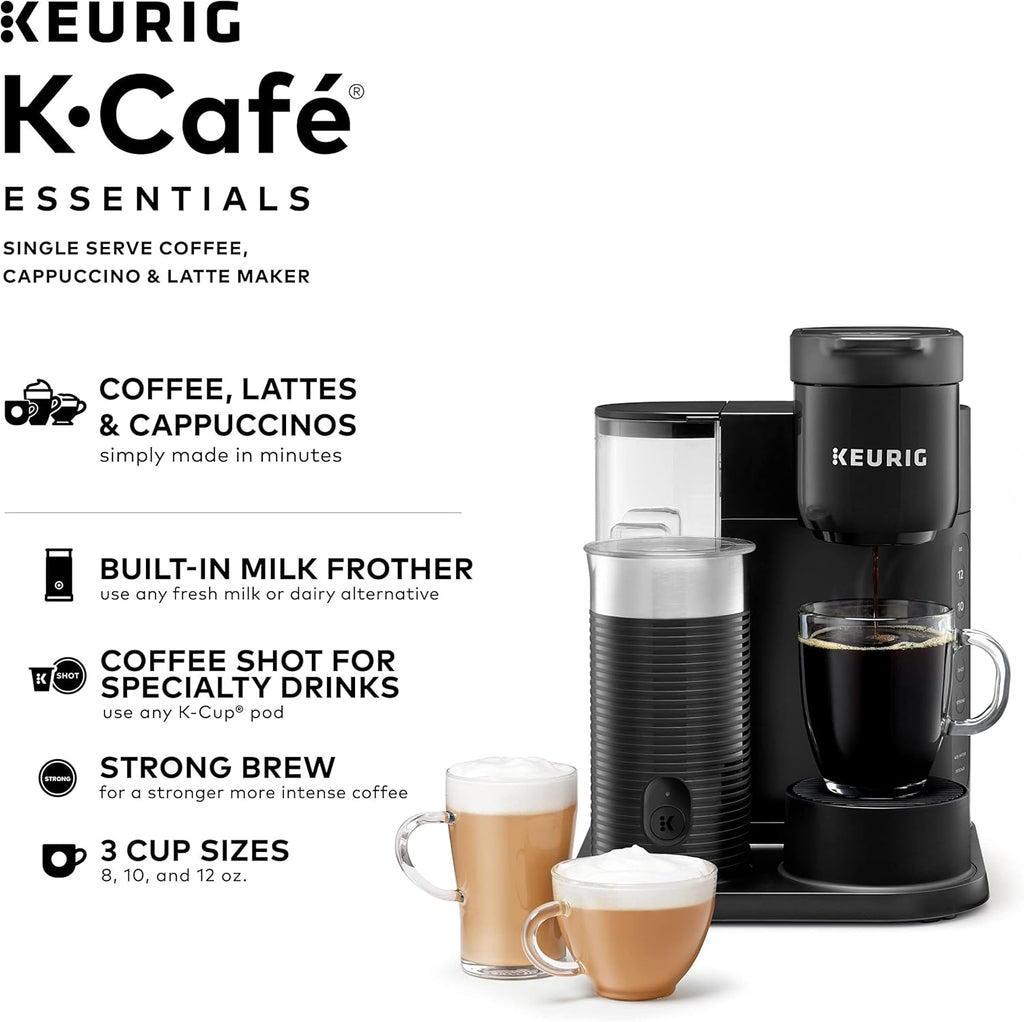 Black Single Serve Coffee and Latte Maker G127