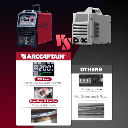 TIG Welder 200A Dual Voltage 2 in 1 Welding Machine Y684080