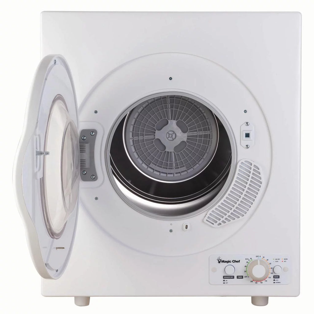 White Compact Electric Dryer U344