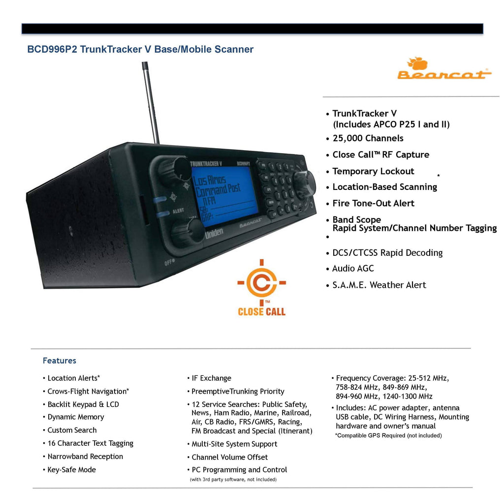 25000-Channel Scanner 25-1300 Mhz O8223