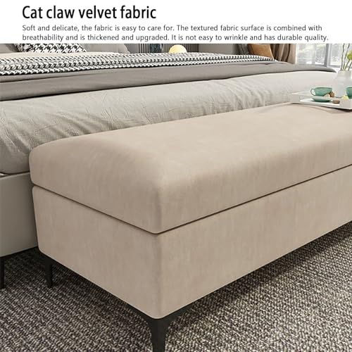 Upholstered Wooden Storage Bench G657149