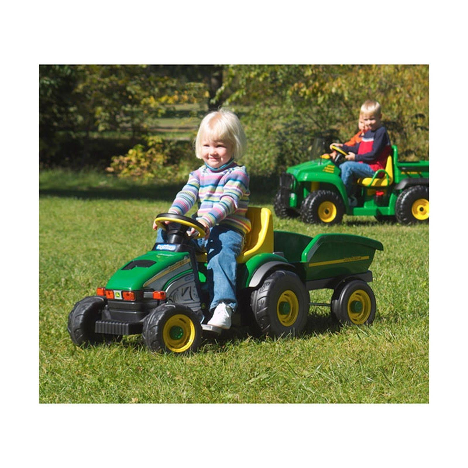Pedal Ride-On Tractor and Trailer C174403